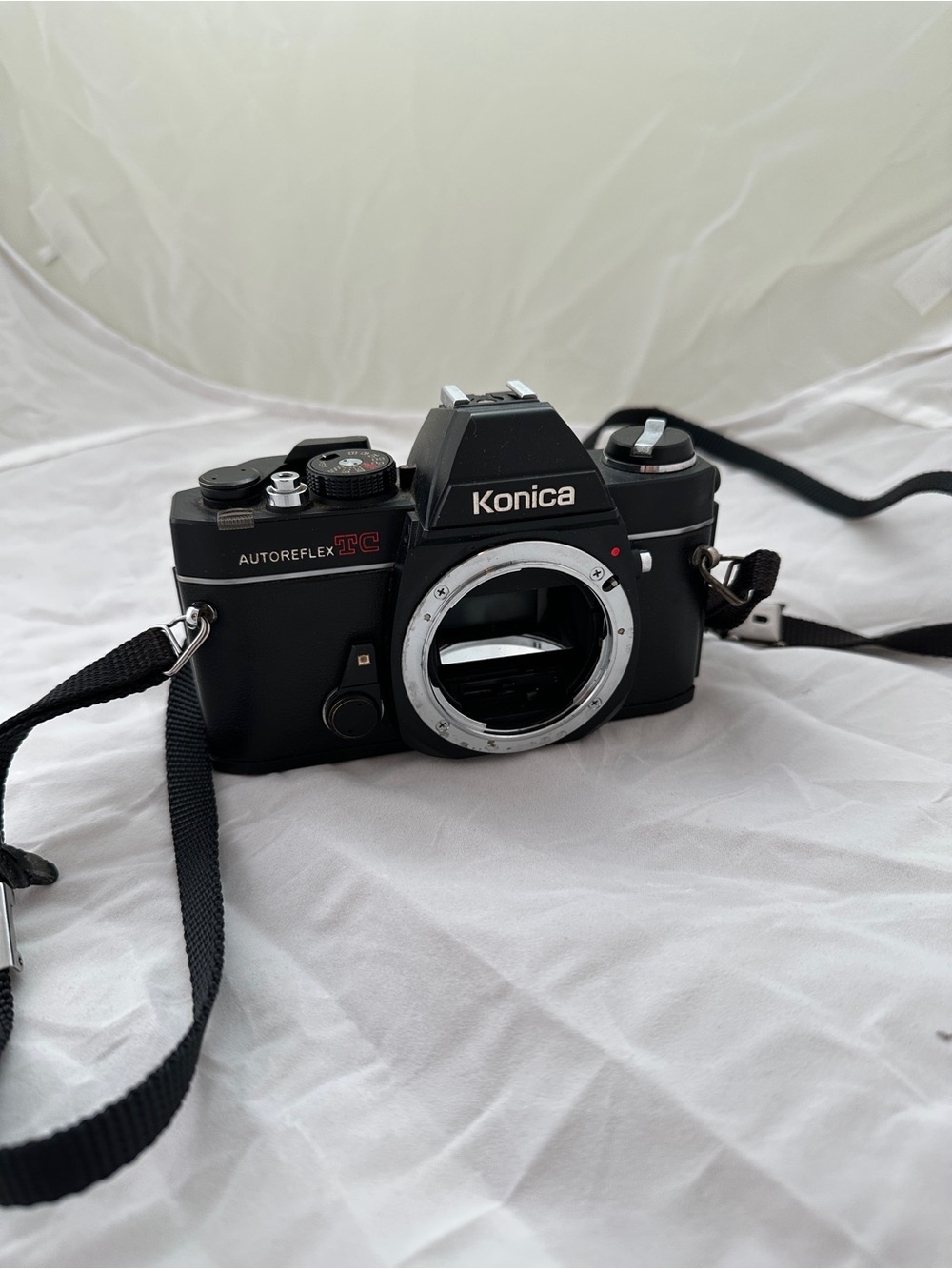 Konica Autoreflex TC 35mm SLR Camera Body TESTED WORKS!!